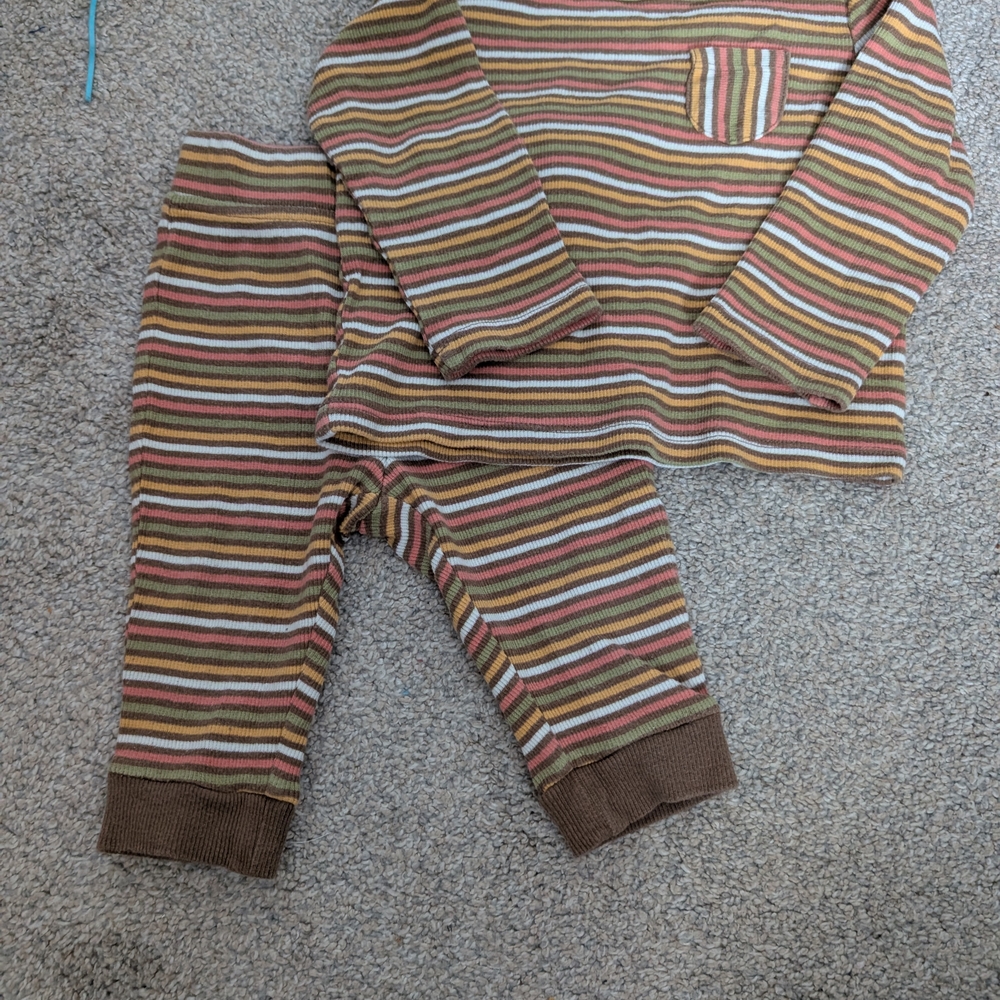 First Impressions Multicolor Striped Set